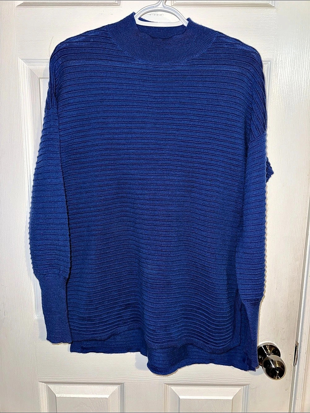 Blue Crew Neck Sweater Like New